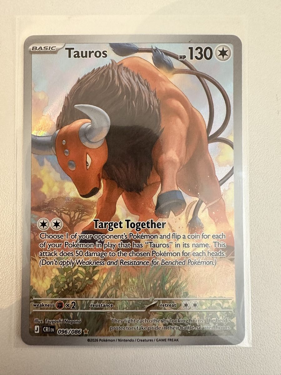 Pokémon Carte collezionabili: Pokemon Tauros 096/086 – Nuovo (secondo la descrizione) da Sirnach venduto da Bexxquisite