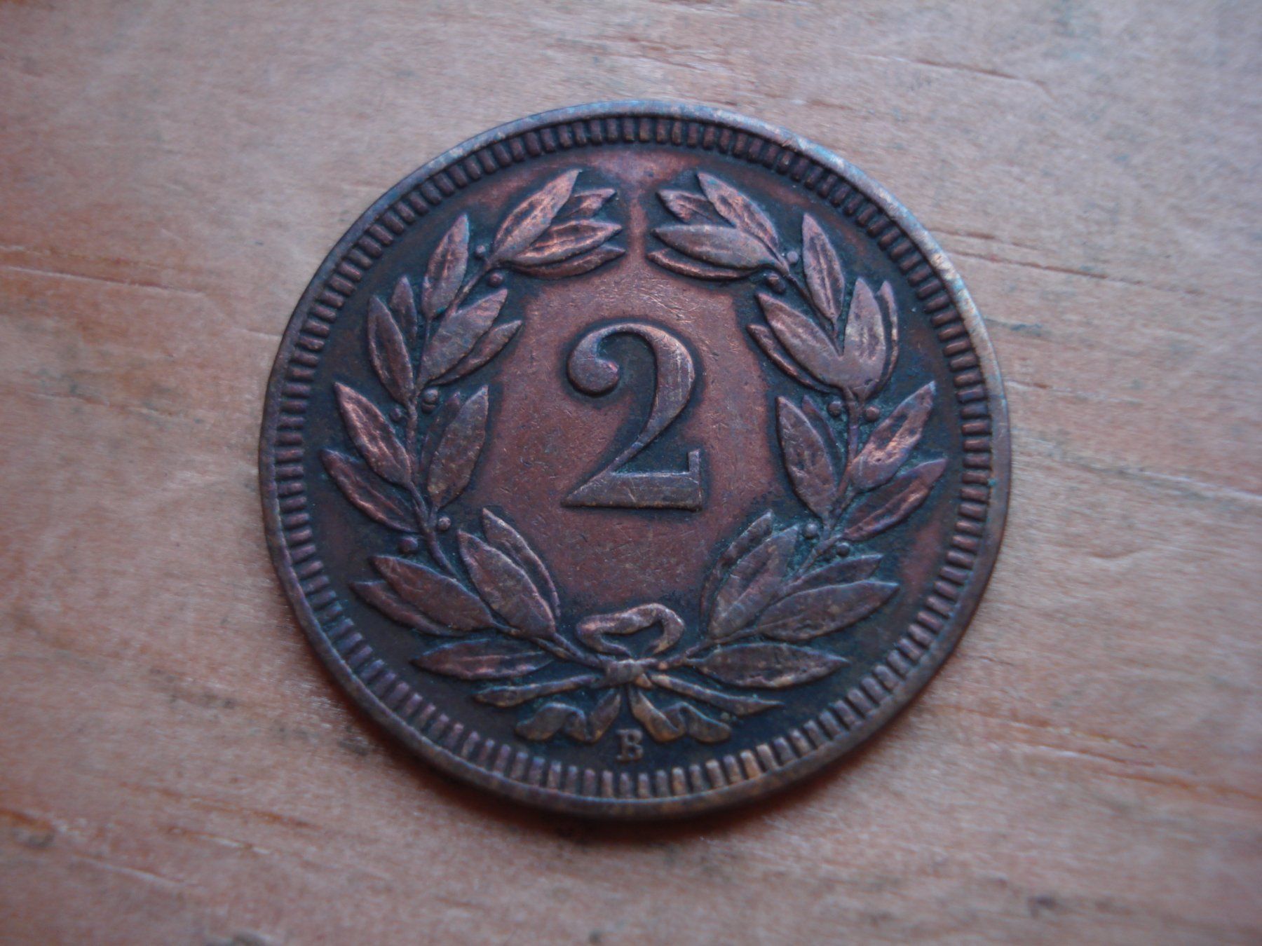 Tutti le monete: (W5) 2 Rappen 1906 – Usato da Erlach venduto da Net-Coins 1