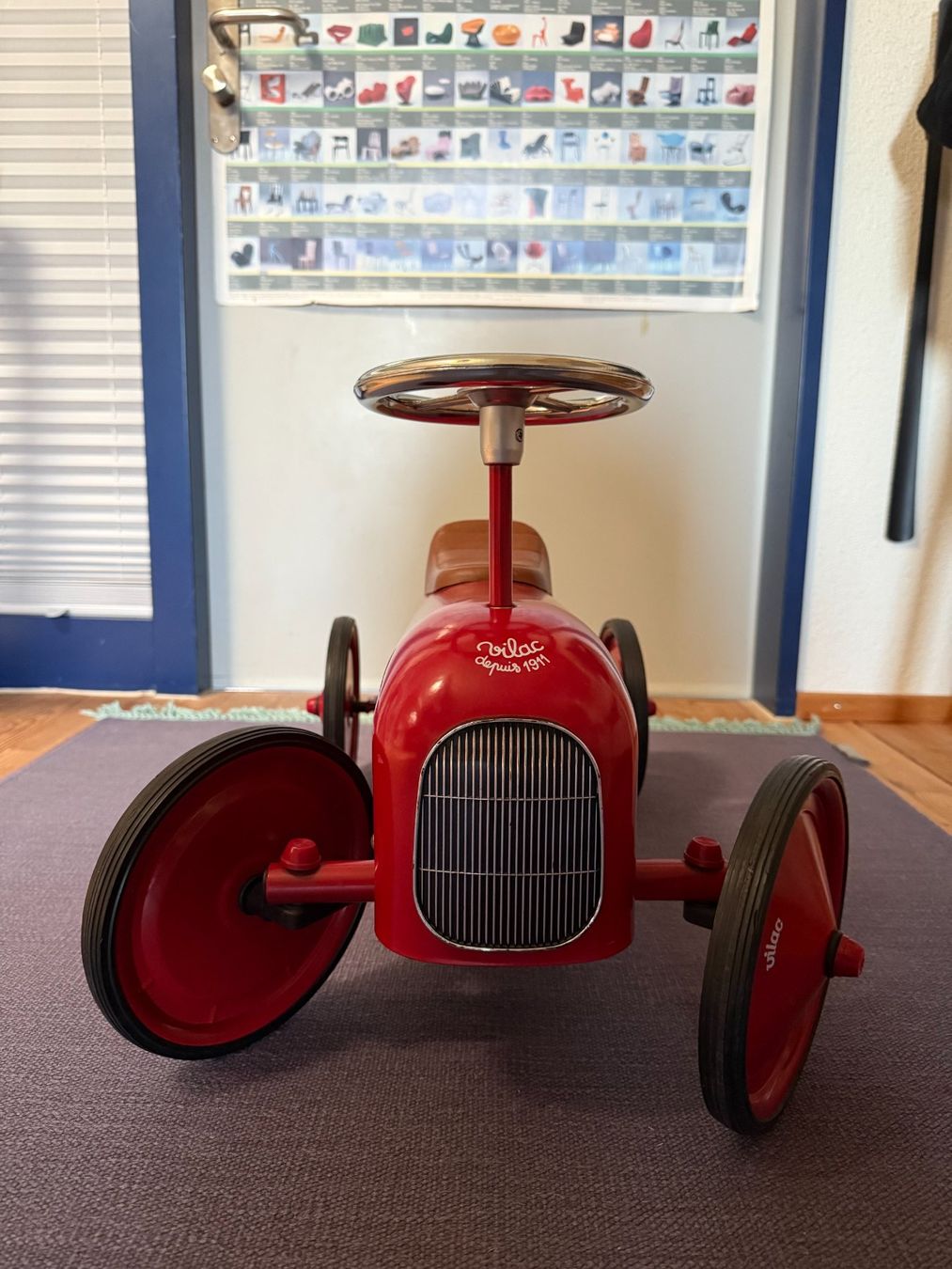 Vilac Veicoli per bambini: Vilac Retrorutscher (Bobbycar) – Usato da Zug venduto da marcosonlineshop 1