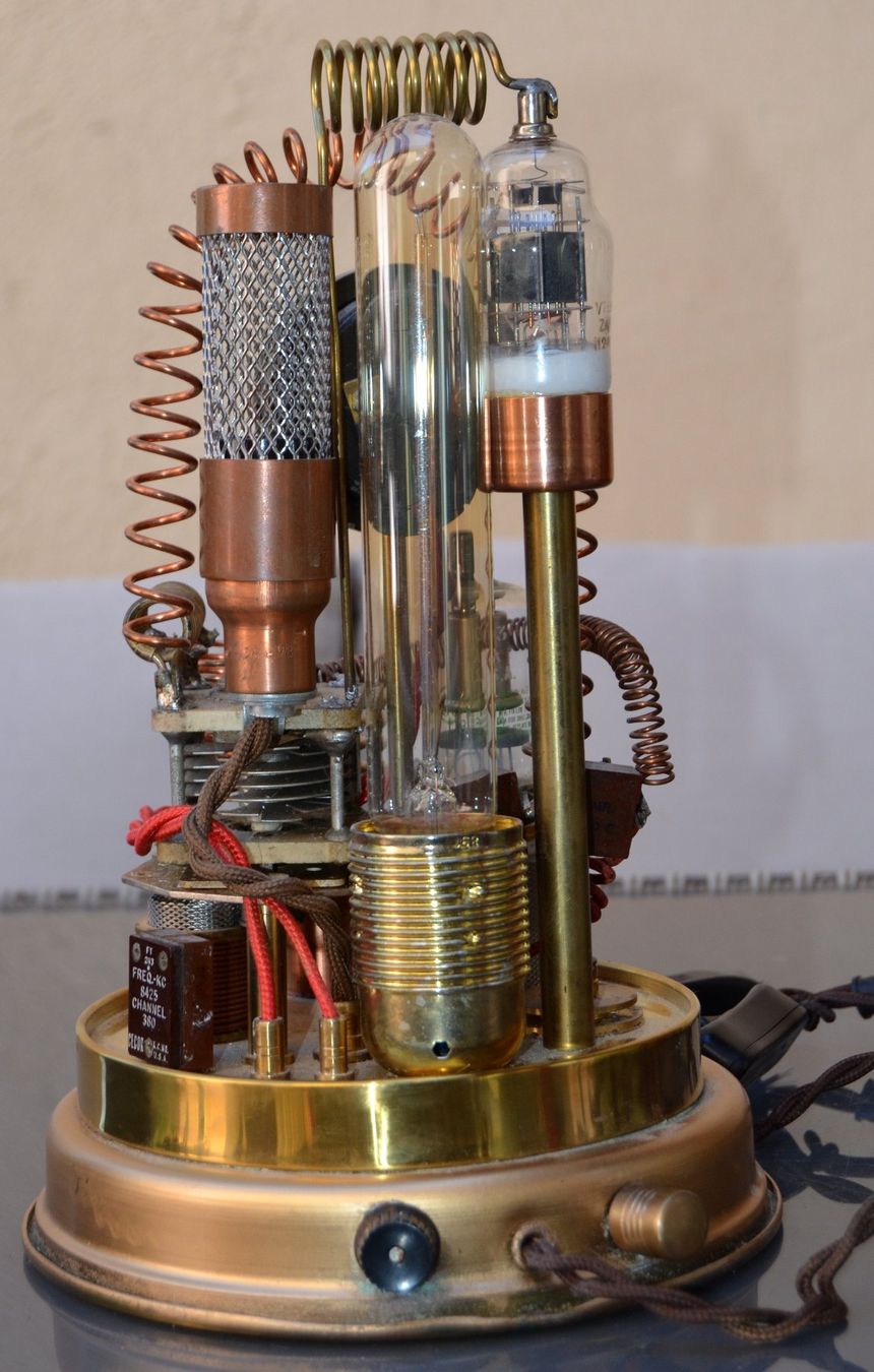 Lampes: Steampunk Lampe – D'occasion à Collonges par arashee 5