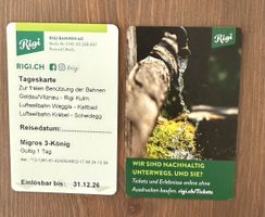  2 Rigi Tageskarte