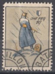 Tutti i francobolli: (1. WK) 4. Division Wi 14 gestempelt – Usato da Bürglen TG venduto da StampGraf