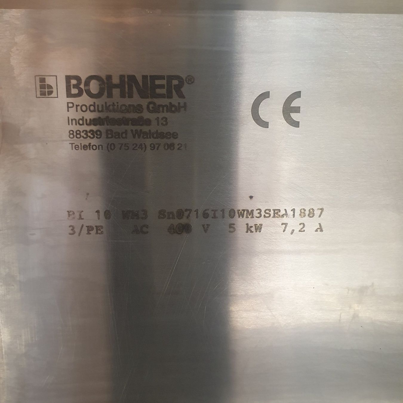 Elettrodomestici da cucina: Bohner wook – Usato da Niederwangen BE venduto da HasGastrobedarf 2