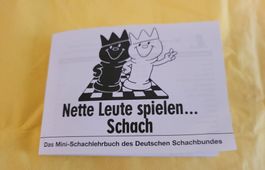 MINI-SCHACHLEHRBUCH - Kostenloser Versand !!