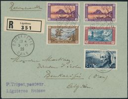 1929 - Pro Juventute - FDC ET