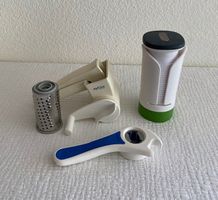 Zyliss Trommelreibe & Spiralschneider & Zyliss Öffner 5in1