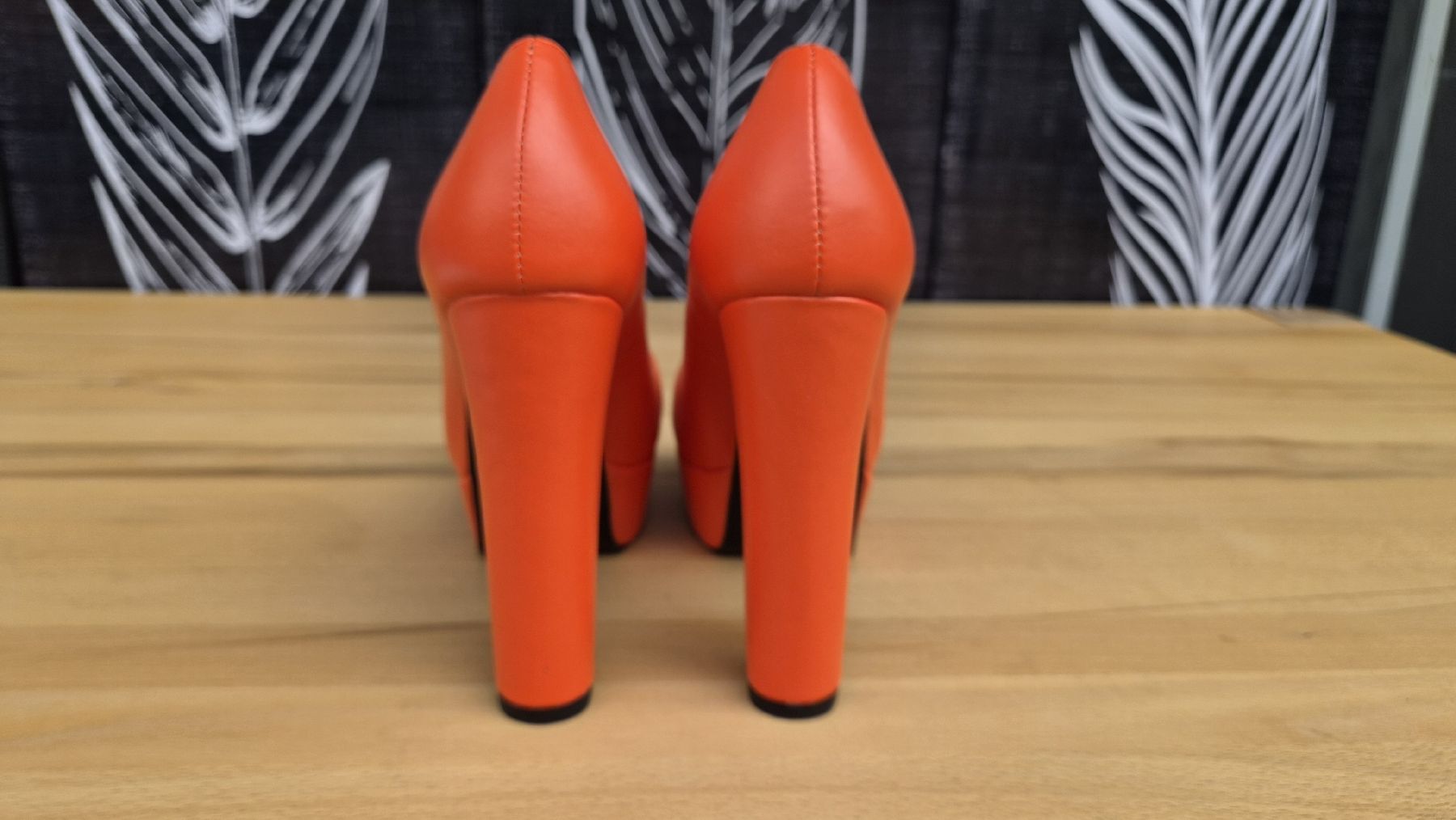 Chaussures femmes: High Heels mit Blockabsatz orange Gr. 41  – Neuf (Voir description) à Winznau par banditgsf 3