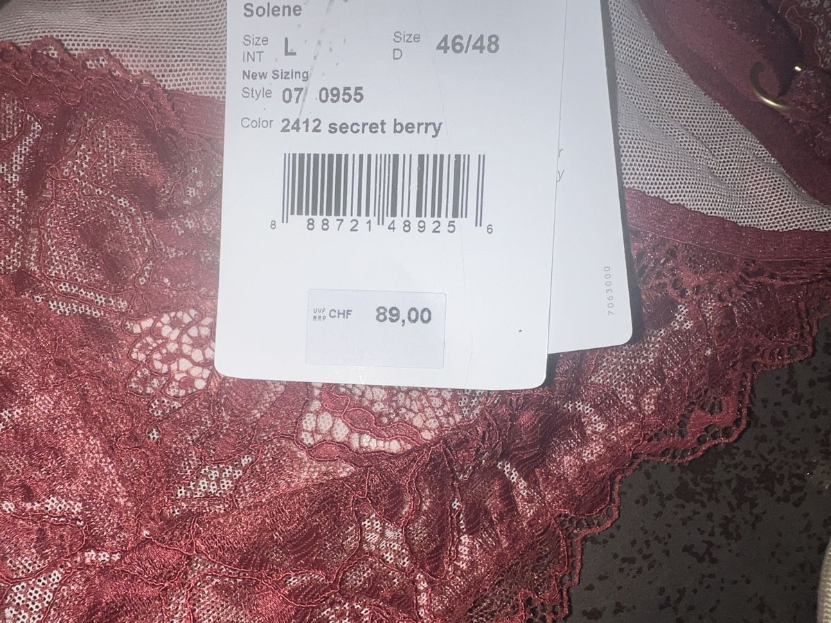 Altra biancheria intima: Bh HANRO L neu – Nuovo (secondo la descrizione) da Dornach venduto da samuti 1