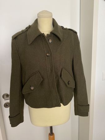 Zara Kurzjacke grün Gr. M ungetragen
