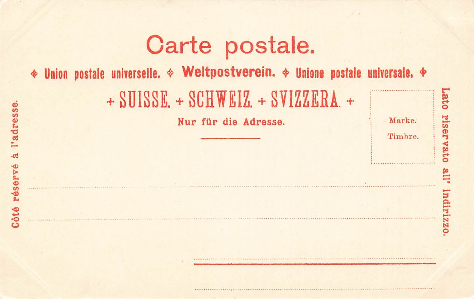 Cartoline postali: Gruss von der schynigen platte – Usato da Biasca venduto da Blenio71 1