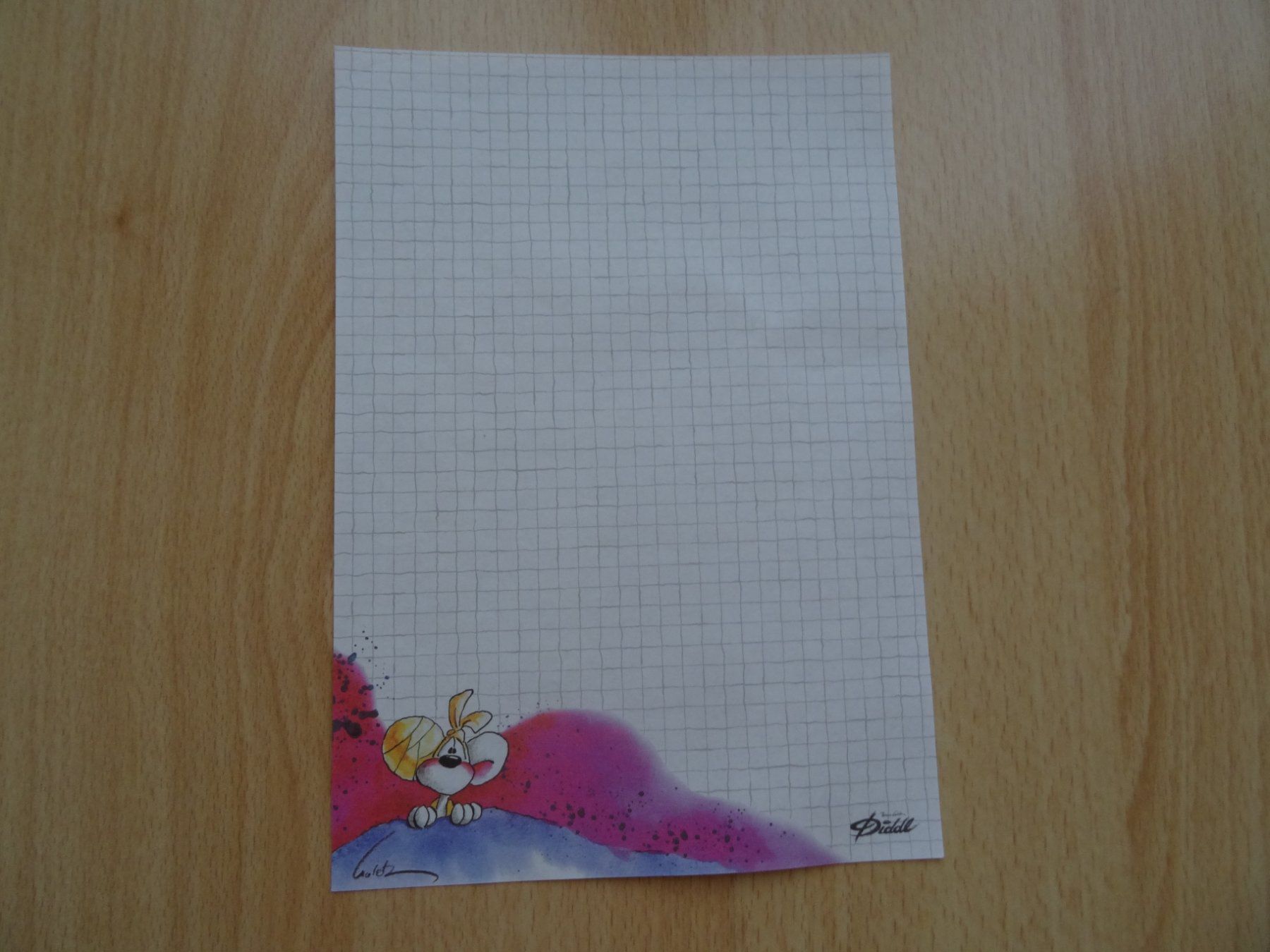 Blocs de correspondance: Diddl Blatt A5 aus Block Nr. 119 – D'occasion à Lupfig par Jolly63
