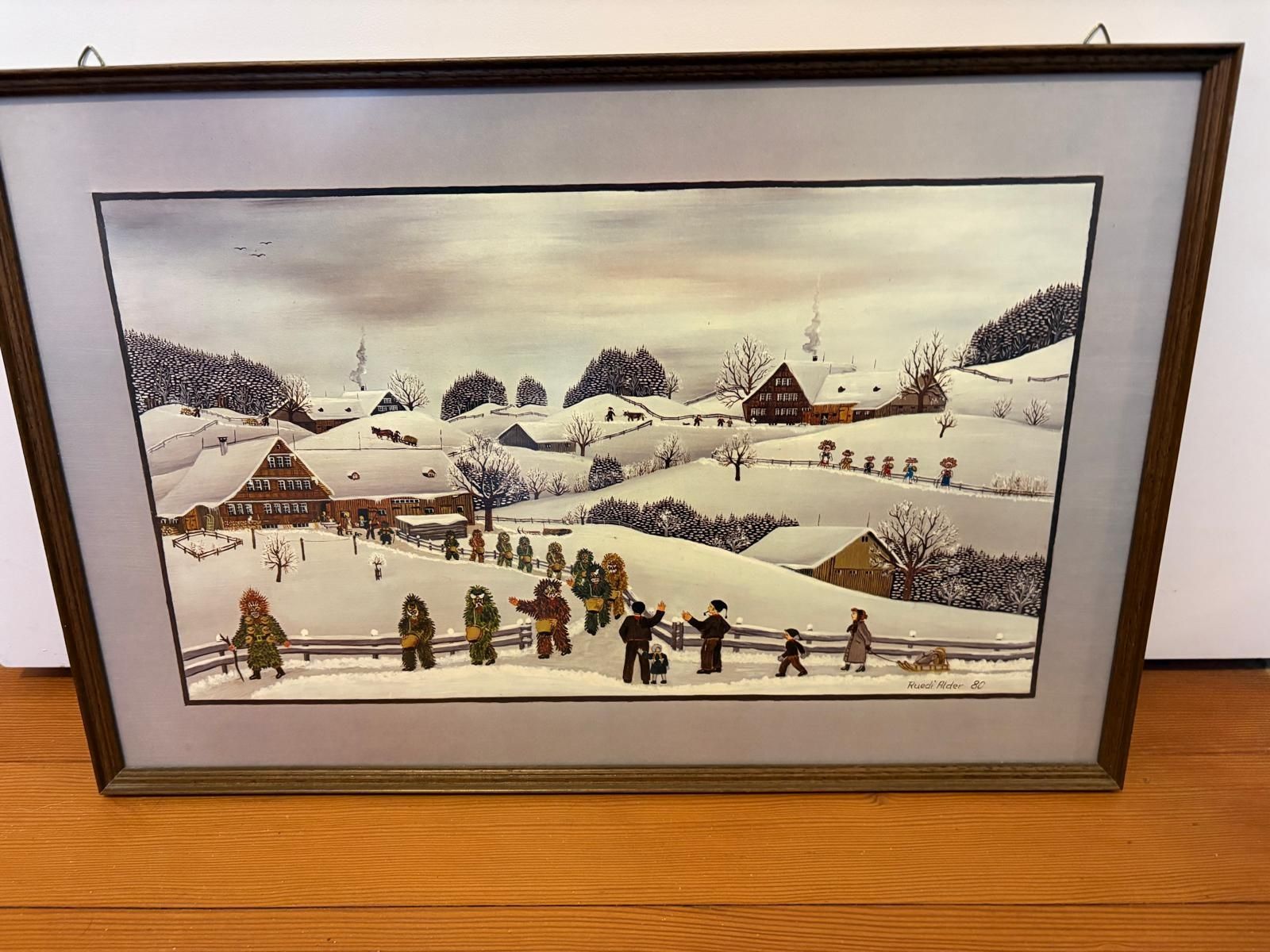 Foto & Immagini: Kunstdruck von Ruedi Adler – Usato da Biel/Bienne venduto da TuescherS