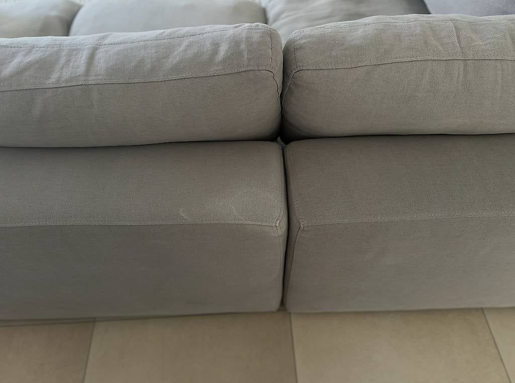 Divani: Gratis: made.com Ecksofa / Couch (Daunen, Leinen) – Usato da Zürich venduto da liz_2nnh 3