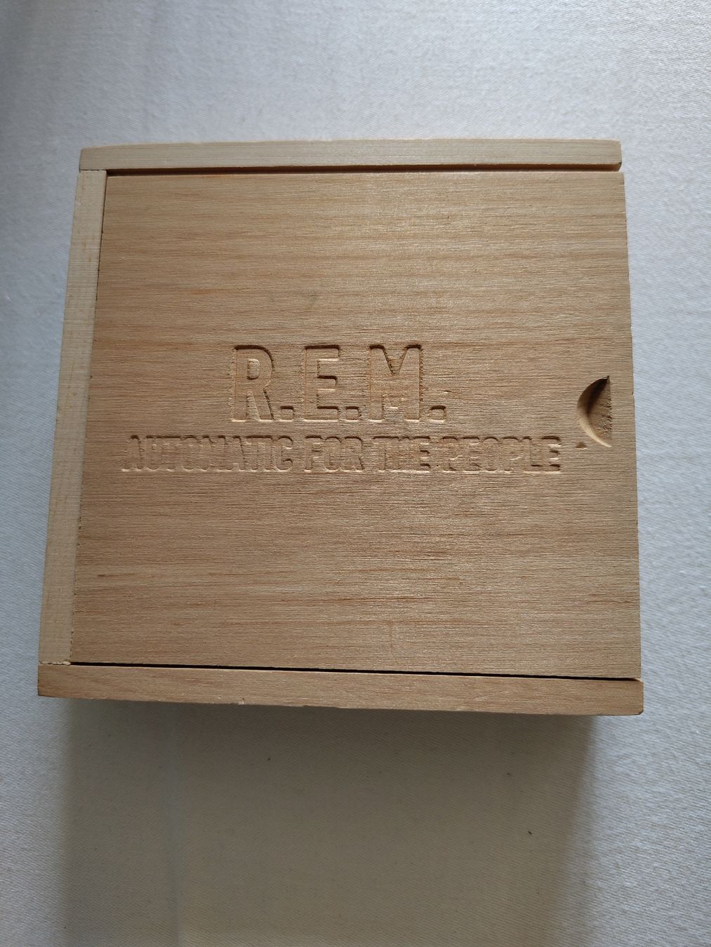 CDs: R.E.M. -Automatic For The People CD Wooden Box – Gebraucht aus Büsserach von Bey23