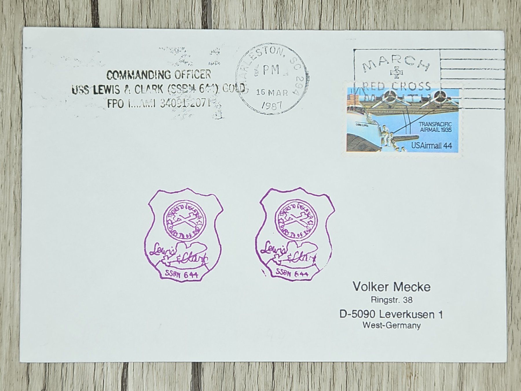 Tutti i francobolli: CL14 Enveloppe + Timbre USA 1987 – Usato da Cousset venduto da Patrick_Collections
