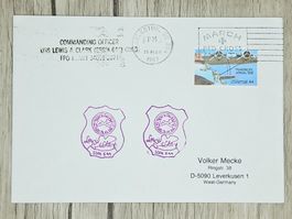 CL14 Enveloppe + Timbre USA 1987