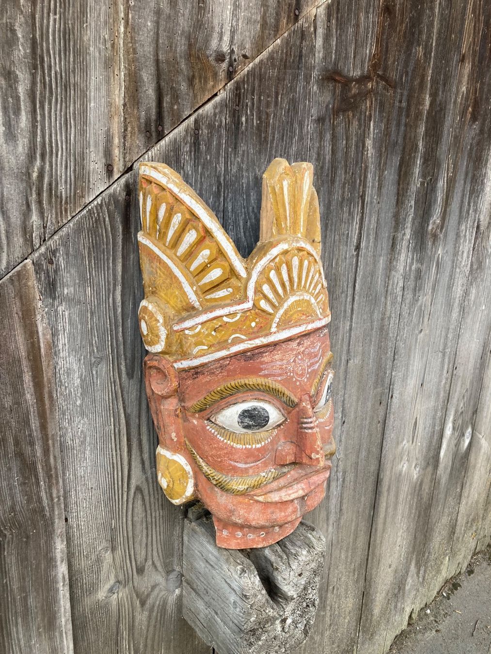 Tutte le decorazioni: DEKO "Holzmaske Asiatisch" – Usato da Heimenschwand venduto da Beuggerts 2