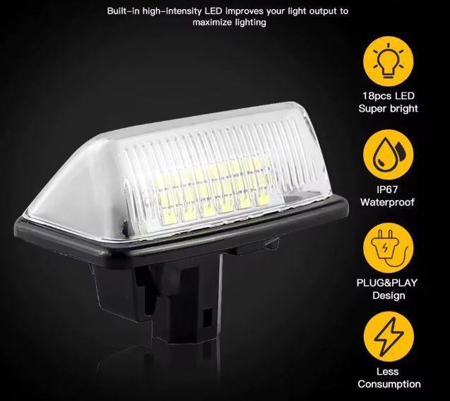 Toyota Alle Autoersatzteile: LED Kennzeichenbeleuchtung - NEU – Neu und originalverpackt aus Toffen von daenuu 6