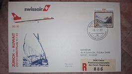Swissair Zürich - Kuwait 10.07.1983