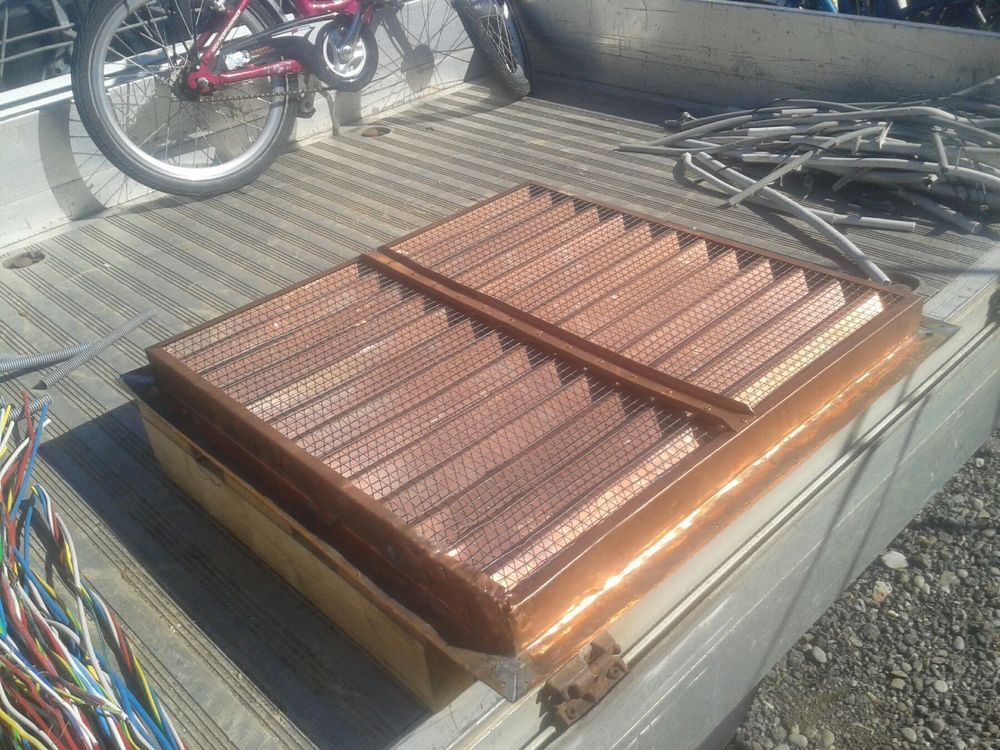 Zehenschutzgitter Für Lüftung – HVAC-Abdeckung 10,2 X 30,5 Cm (Außenmaße 14 X 34 Cm)