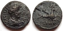 Parium. COMMODUS coin (177-192 AD). Capricorn. Very rare!