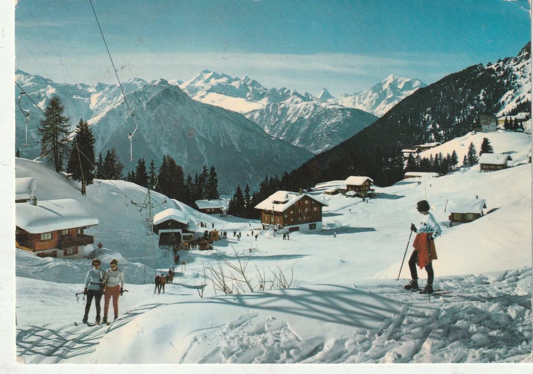 Cartes postales: Riederalp Skibetrieb – D'occasion à Lumbrein par made02
