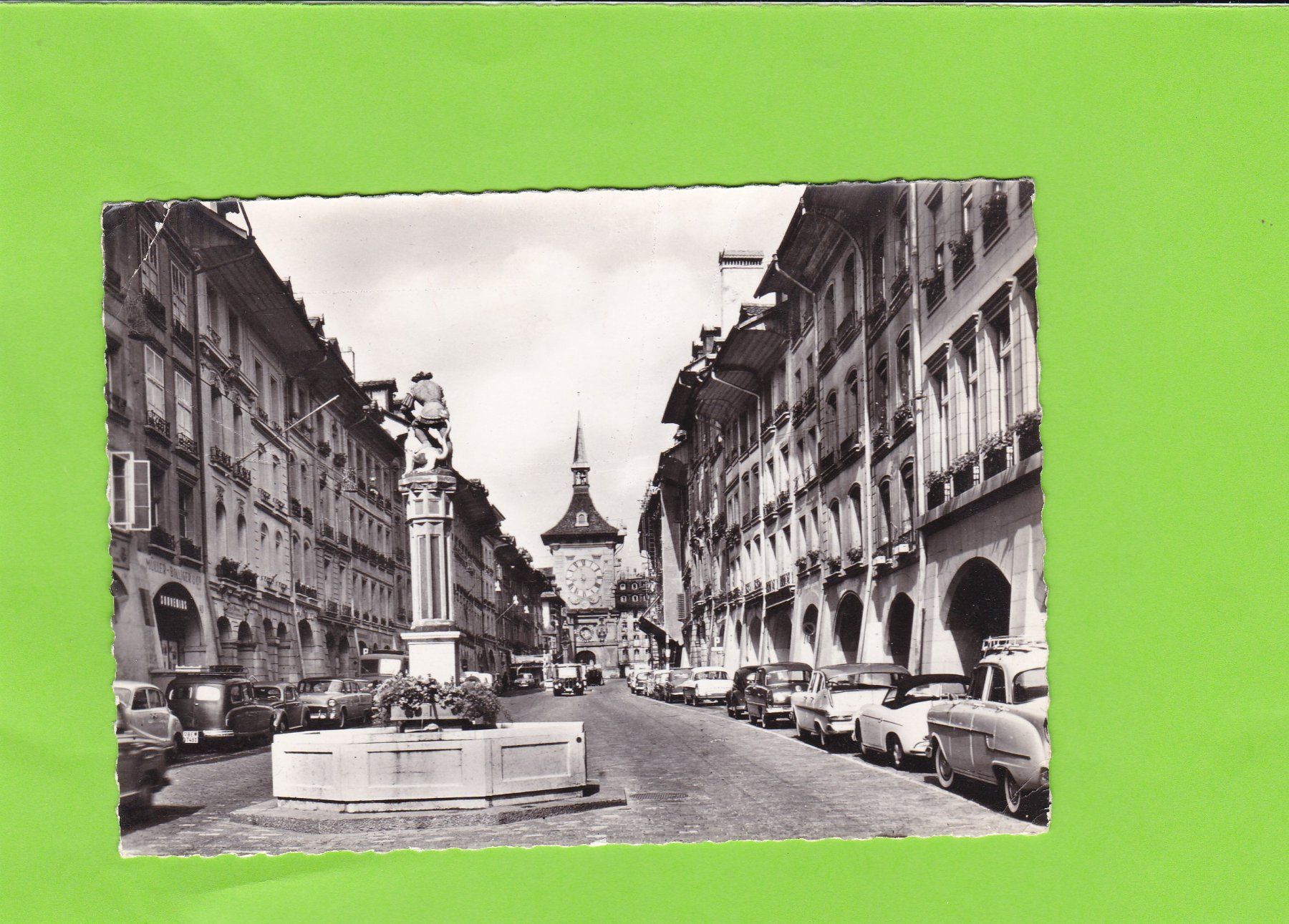 Cartoline postali: Bern-Kramgasse-Oldtimer – Usato da St. Peterzell venduto da neckertal