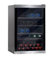Kibernetik GK130L01 Getränkekühlschrank Schwarz rechts