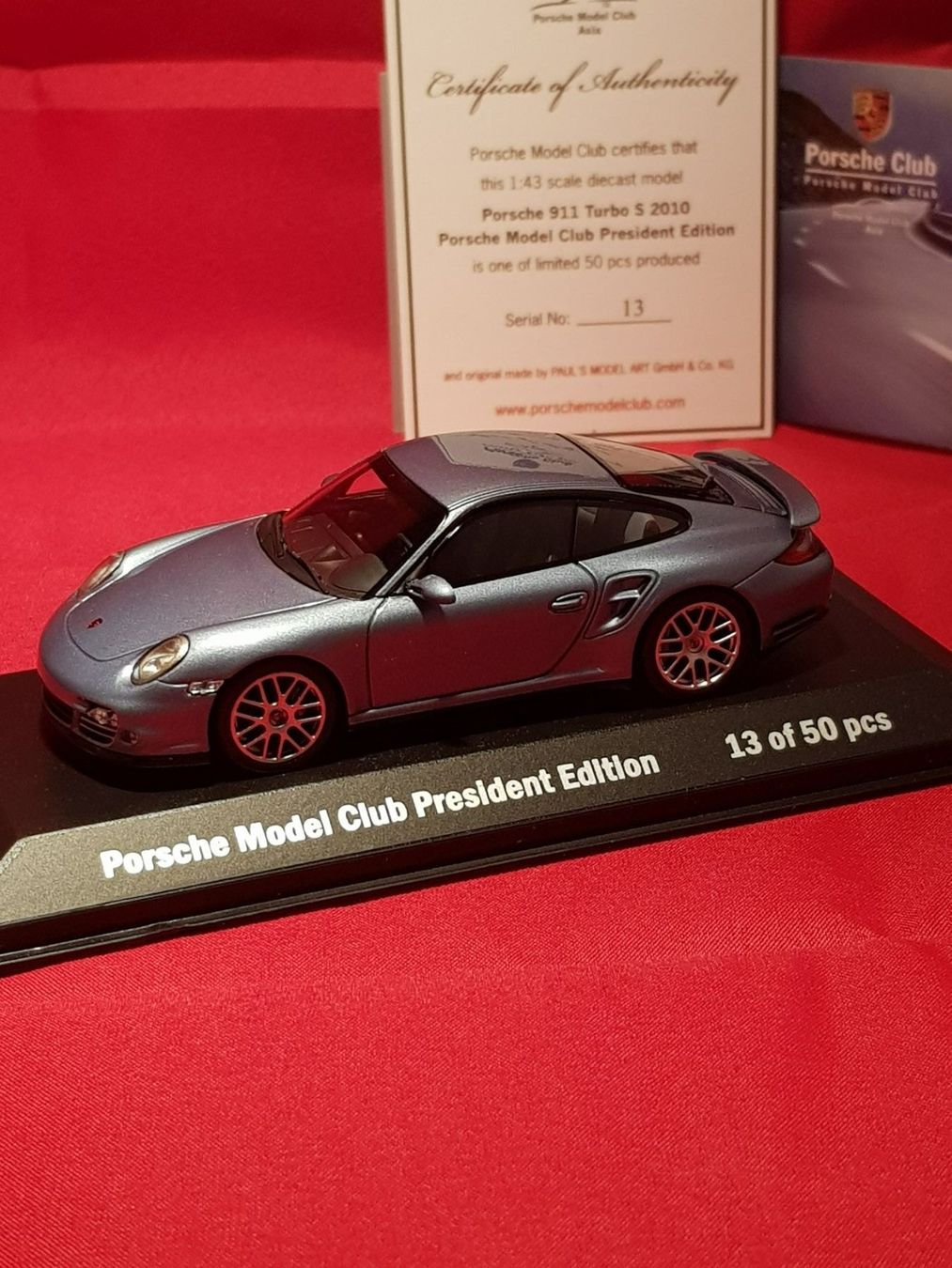 Porsche Modellautos: Porsche 911 Turbo S 2010 – Neu und originalverpackt aus Chézard-St-Martin von AlPat-Collections 1
