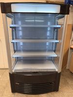Wandkühlregal AHT AC XL Open Cooler schwarz LED