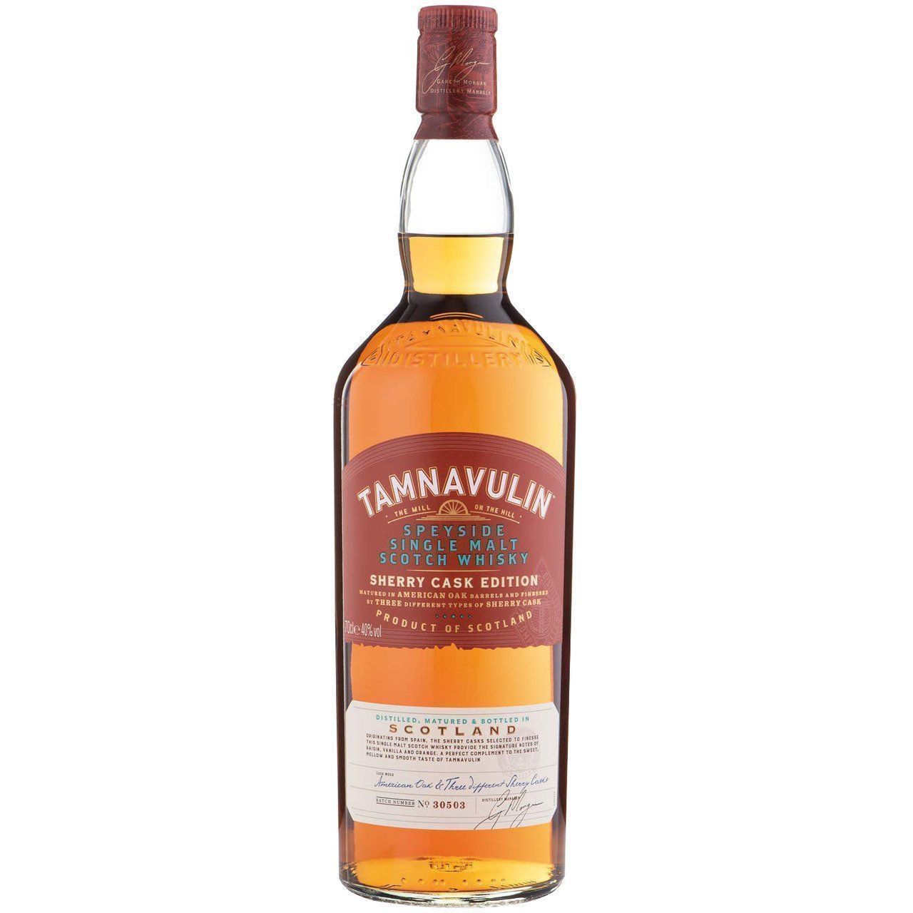 Bevande alcoliche: TAMNAVULIN SHERRY CASK 70CL – Nuovo e nell'imballaggio originale da Meggen venduto da baerli1976 1