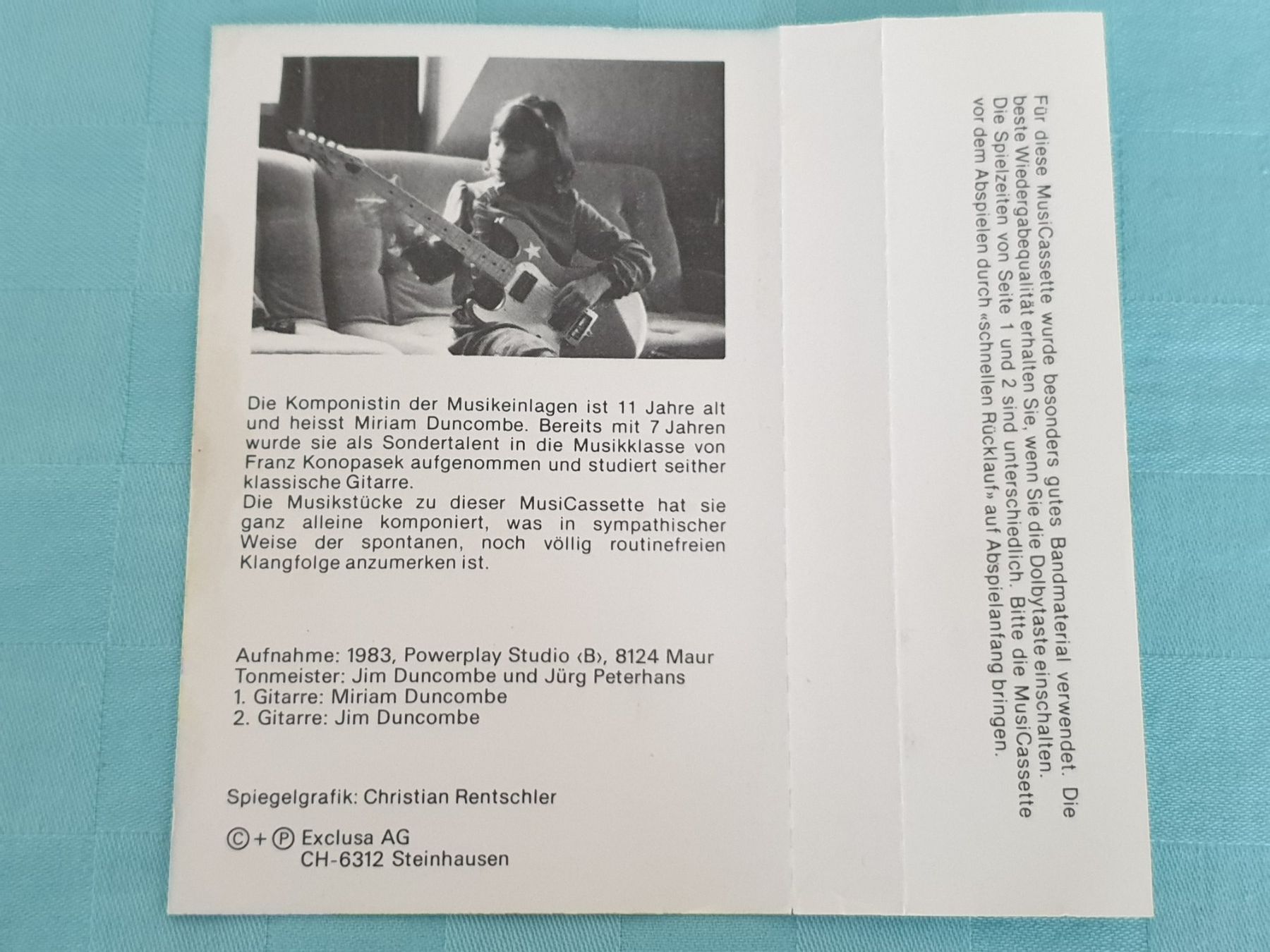 Musicassette: Vo grosse und chliine Tier Kassette – Usato da Mörschwil venduto da spirspi 3