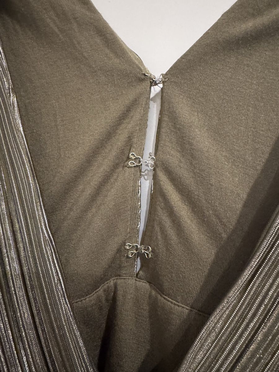 Maje Kleider: Maje Kleid lang metallic Grösse 36 – Gebraucht aus Kilchberg ZH von Design_ 4