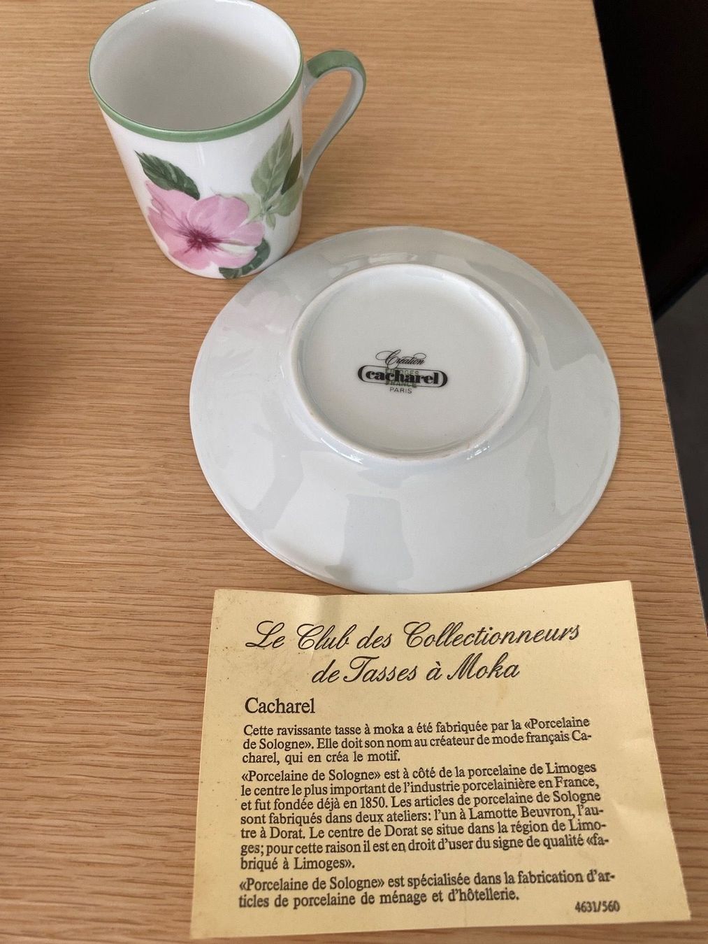 Tassen: Cacharel tasse à moka Neuf – Neu und originalverpackt aus Delémont von Ma_LoU.01 1