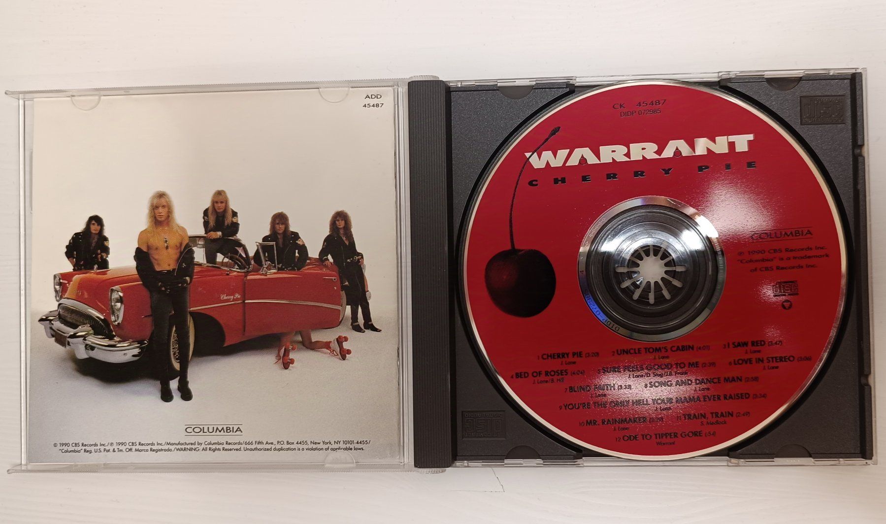 CD: Warrant Cherry Pie CD 1990 – Usato da Genève venduto da luismmr_cu 2