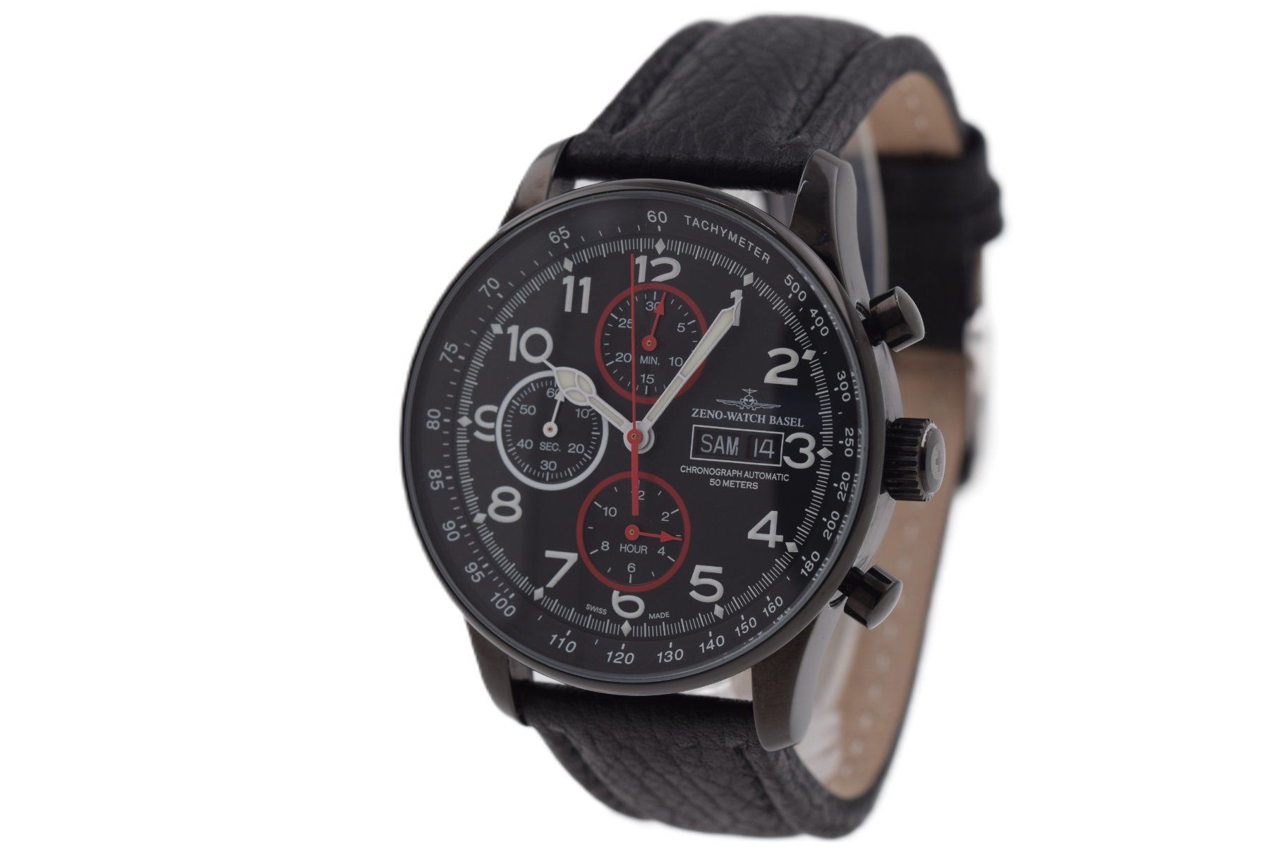 Zeno Orologi: Zeno X-Large Pilot Chronograph Valjoux 7750 Ref. P557 – Usato da Arni AG venduto da magnetKRAFT