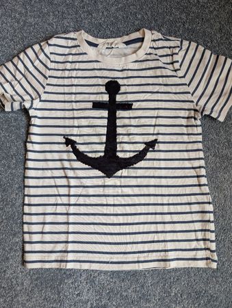 T-Shirt Wendepailletten, Gr. 122/128