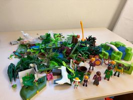 Playmobil Set Wald und Blumenstand
