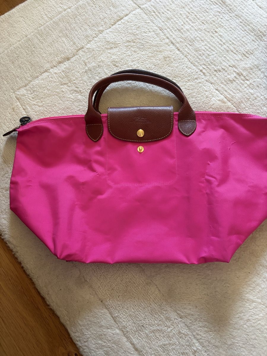 Longchamp Taschen für Damen: Longchamp Le Pliage Shopper Tasche Pink  – Gebraucht aus Erlenbach ZH von mochtvor