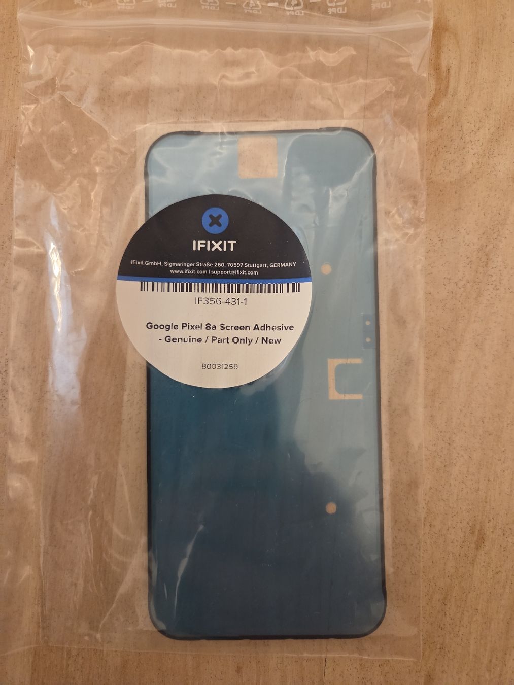Google Portables: Google Pixel 8a - Display Kleber / Dichtung - Neu! – Neuf avec emballage d'origine à Eglisau par _Josi_
