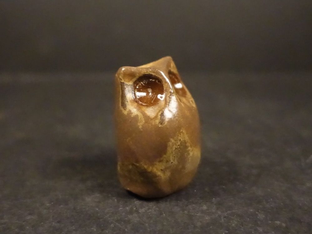 Figuren: Kleine Eule aus Keramik – Gebraucht aus Russikon von Eulenfeder 1