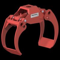 Starker Holzgreifer mit Rotator und Adapter Martin MH10
