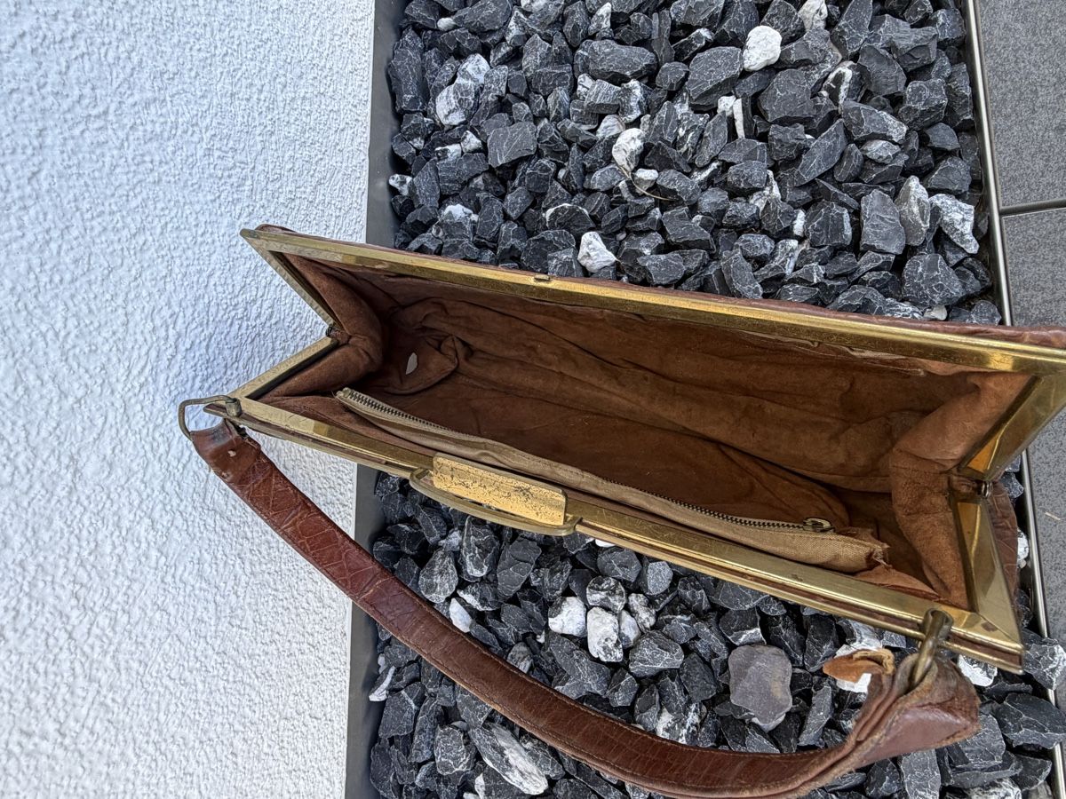 Taschen: Handtasche aus echtem Krokodilleder – Gebraucht aus Tennwil von Zaylaaa 3