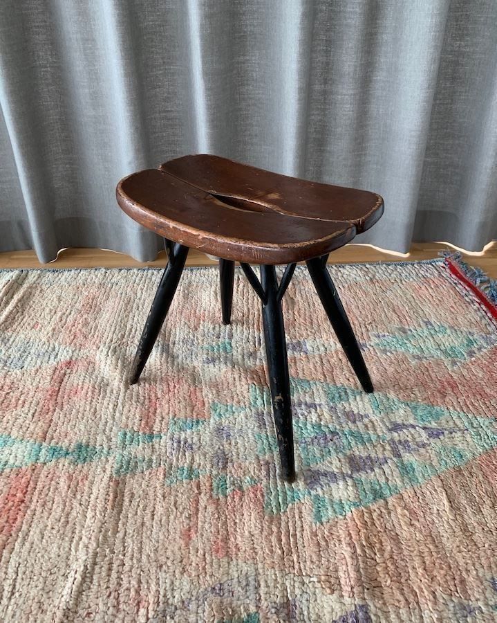 Stühle: Ilmari Tapiovaara Pirkka stool – Gebraucht aus Bern von Zmodern_VIN