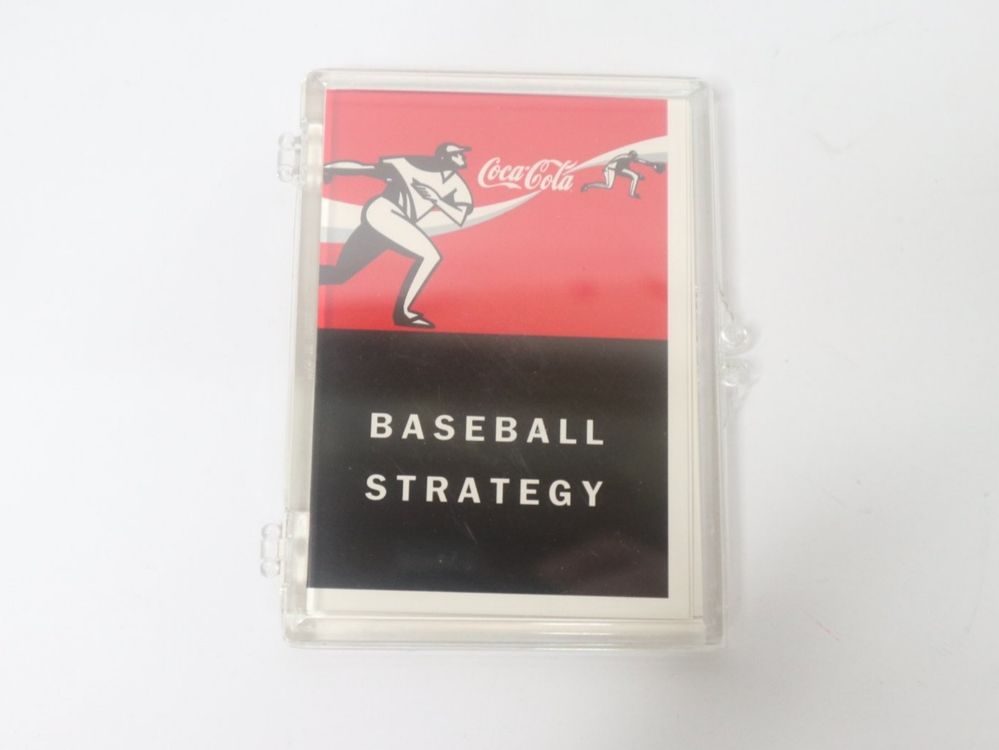 1997 Baseball Strategy Cards Coca Cola 1
