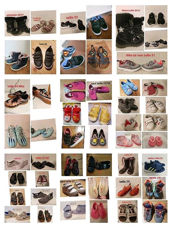 Kleiderpakete: Chaussures et vêtements bébé seconde main – Gebraucht aus fribourg von pegalex