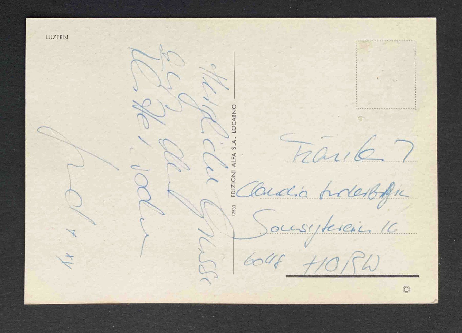 Cartoline postali: AK Luzern – Usato da Goldau venduto da artelier1 1