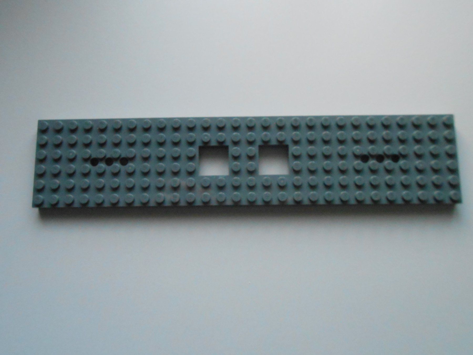 Lego Giocattoli: Zugplatte 6x28 Dark Bluish Gray – Usato da Oftringen venduto da Link8