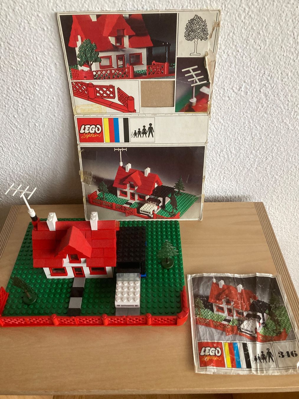 Lego Kit di costruzioni: Lego System 346 Haus mit Auto 1969 – Usato da Bolligen venduto da Jerry127 2