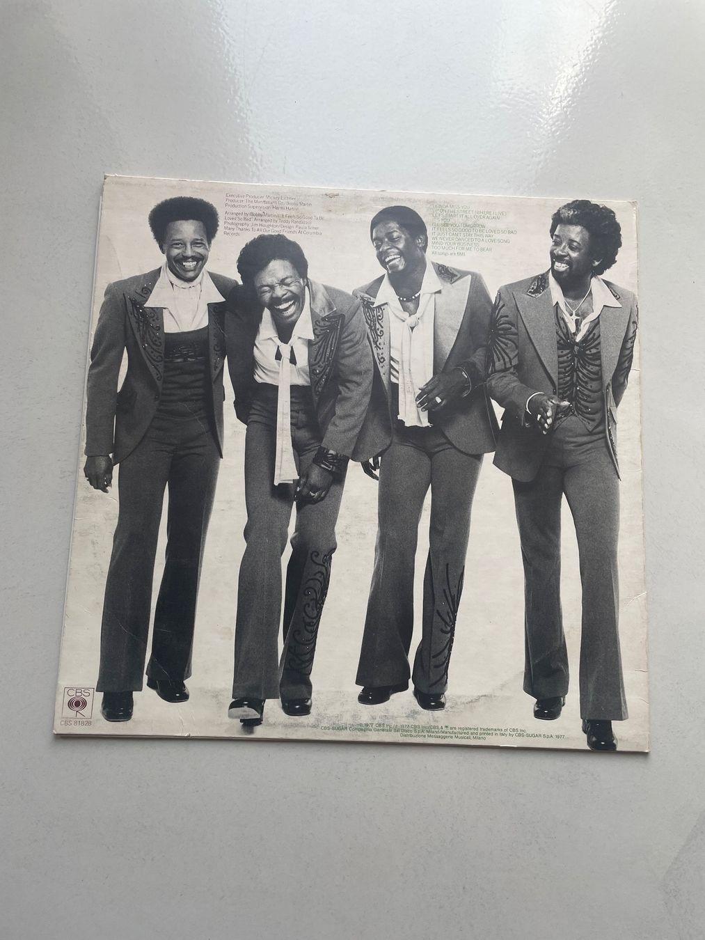 Dischi in vinile: Vinyl LP - 1977 - Manhattans - It feels so good – Usato da Minusio venduto da Pink222 1